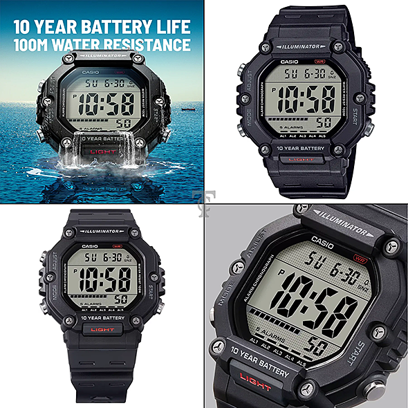 Casio AE-1600H-1A portré kép