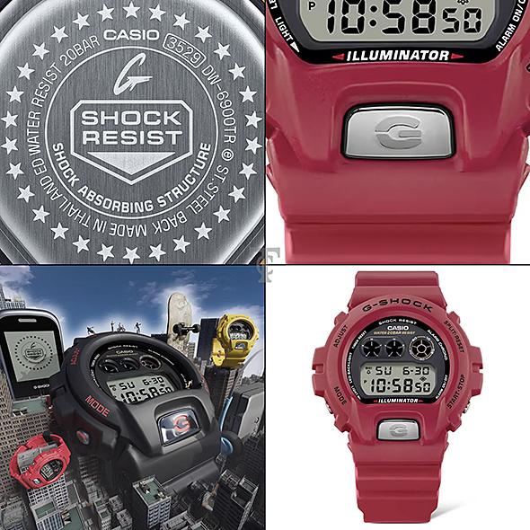 Casio DW-6900TR-4 portré kép