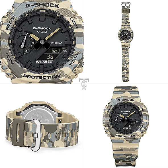 Casio GA-2100CM-5A portré kép