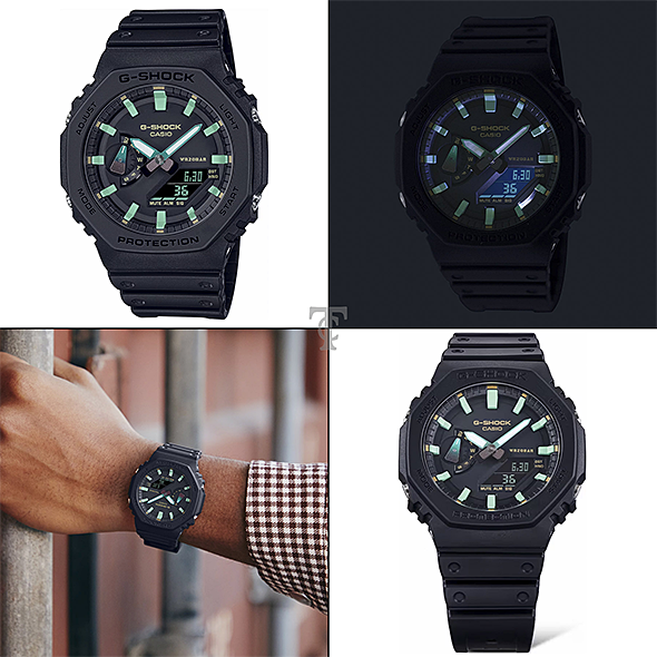 Casio GA-2100RC-1A portré kép