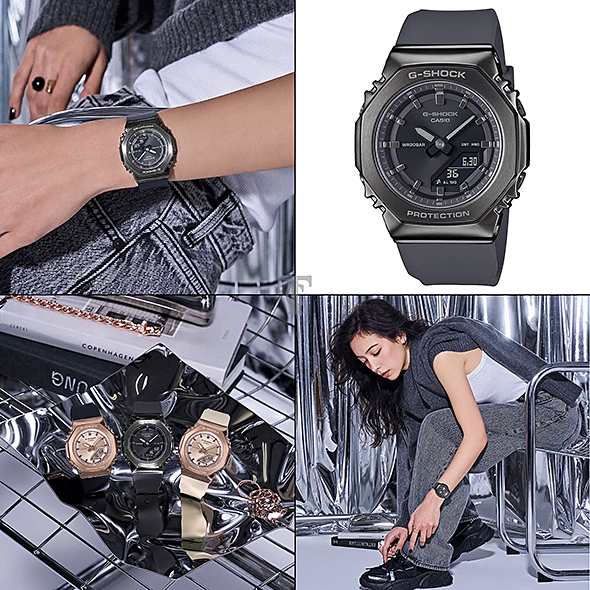 Casio GM-S2110B-8A portré kép