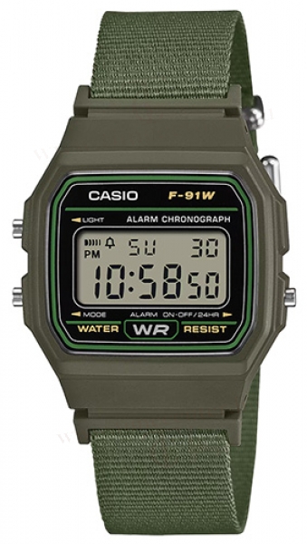 Casio F-91WF-3A karóra